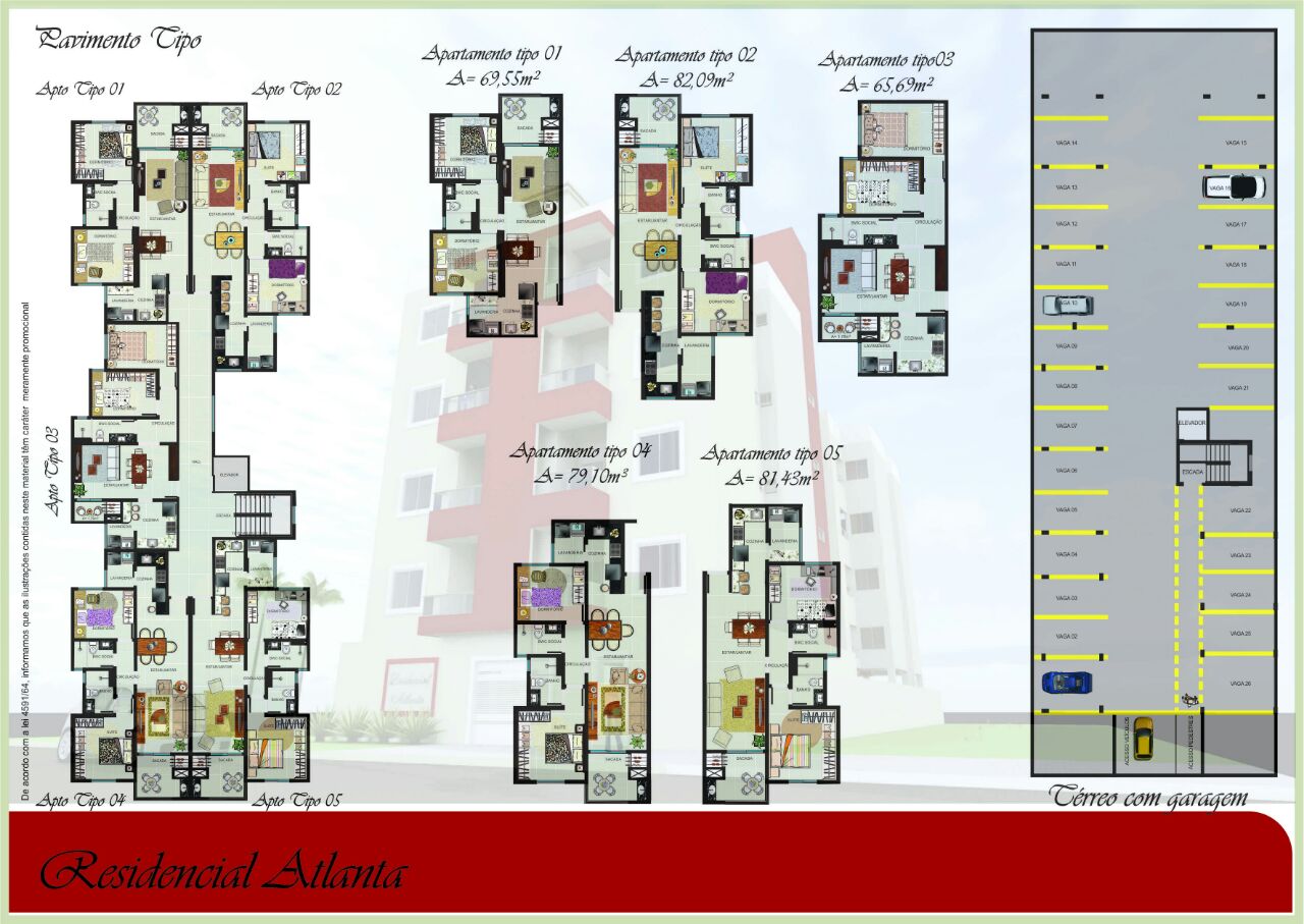 Suíte do apartamento