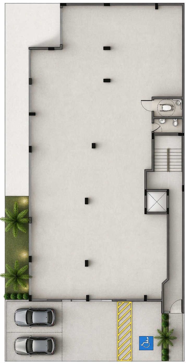 Foto 1 - Sala Comercial 295 m²